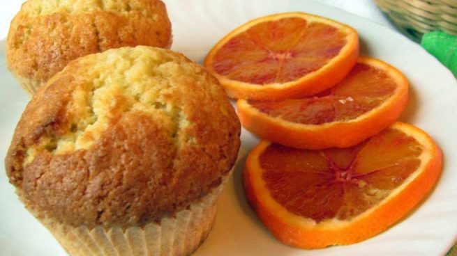 Muffins naranja