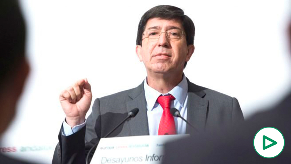 Juan Marín, vicepresidente de la Junta de Andalucía.