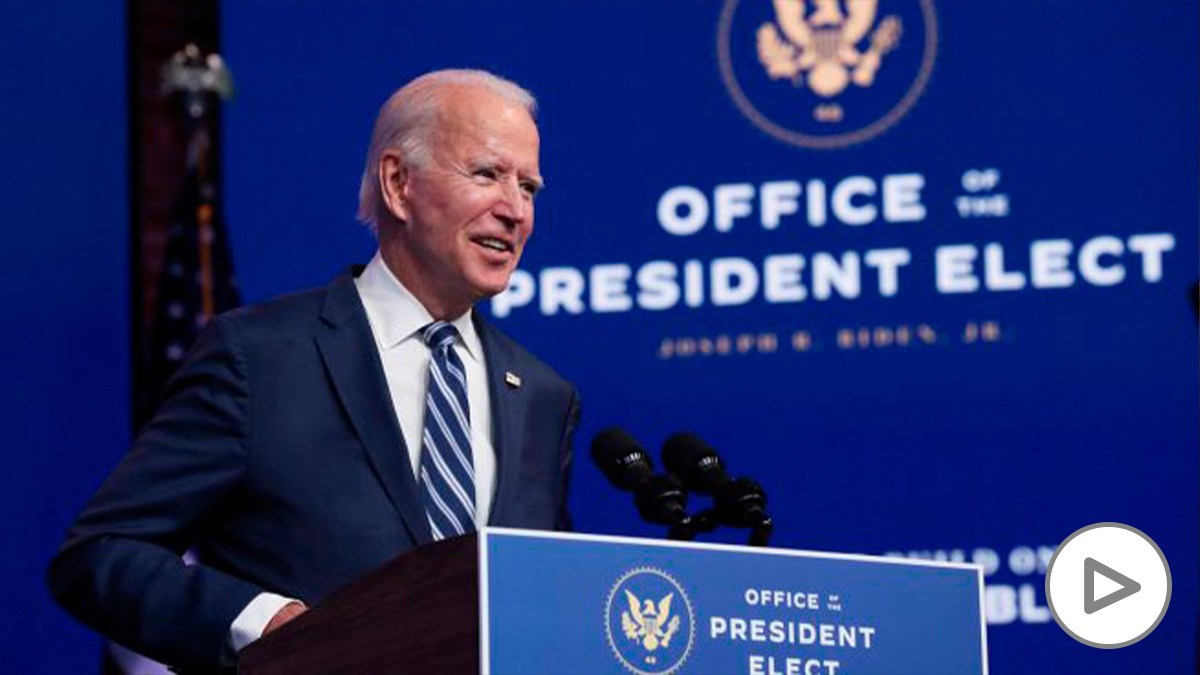 Joe Biden, presidente electo de Estados Unidos (Foto: AFP)