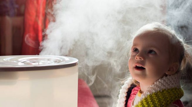 bebé contaminación aire