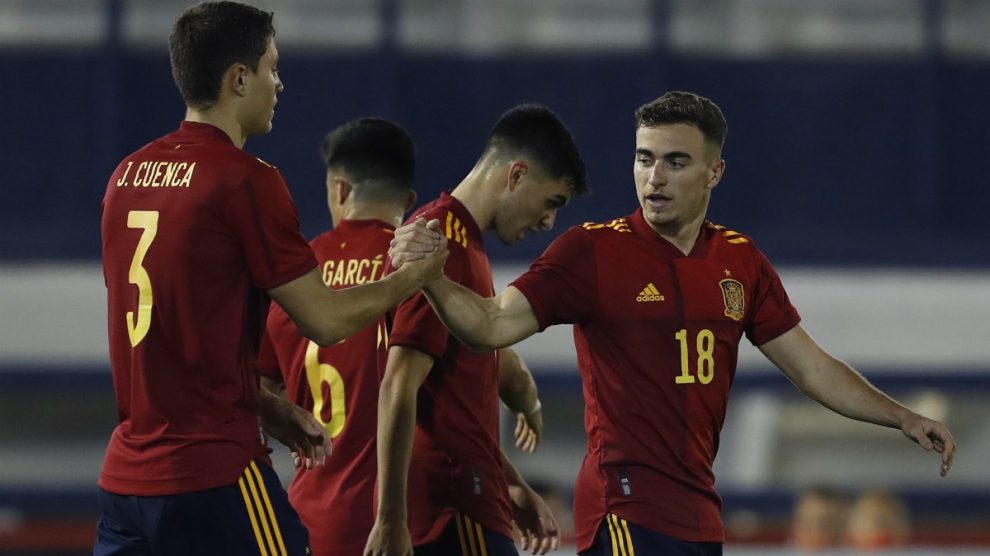 España se impuso a Islas Feroe en Marbella. (EFE)