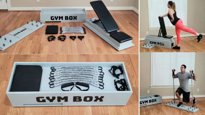 Gym Box, el gimnasio que cabe en una caja