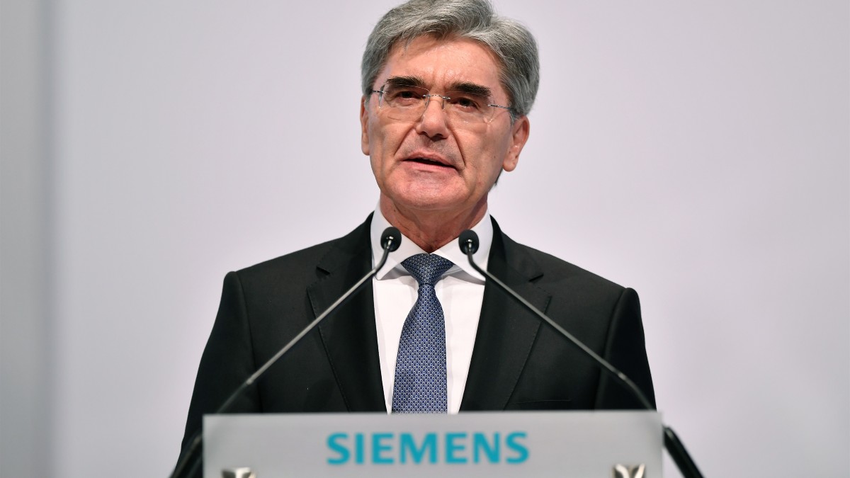 El presidente y consejero delegado de Siemens, Joe Kasser. Fuente: Europa Press