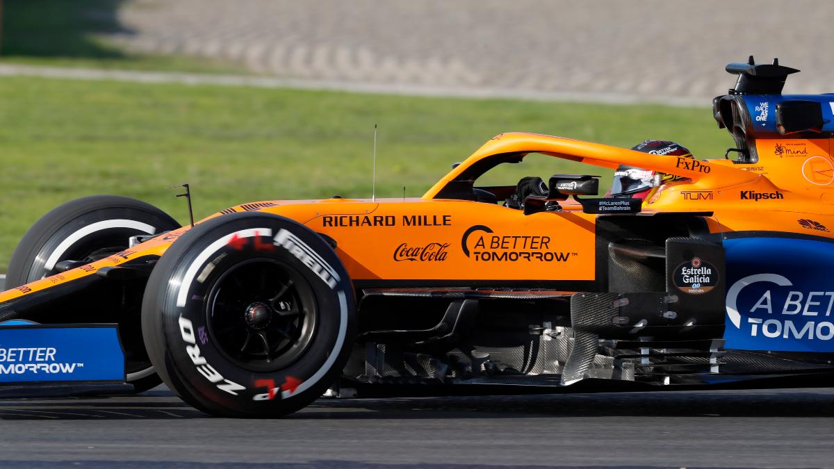 Carlos Sainz en los Libres del Gran Premio de Turquía. (AFP)