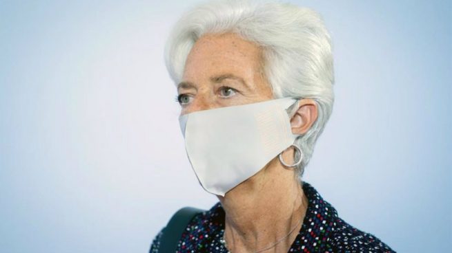 Christine Lagarde, presidenta del BCE, impulsa al Tesoro español