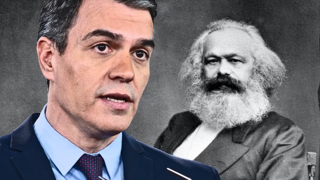 Pedro Sánchez y Karl Marx