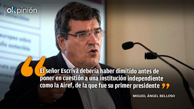 Escrivá, el otro tonto útil del Gobierno
