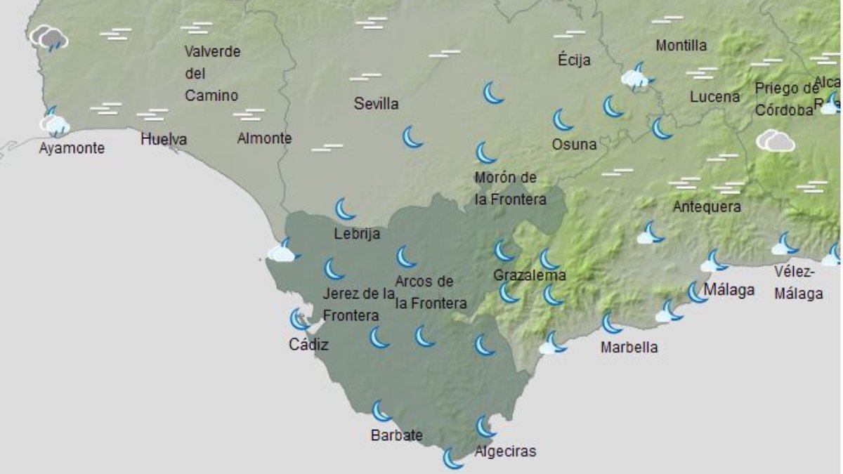 El tiempo en Cádiz: previsión meteorológica de hoy, 15 de noviembre de 2020