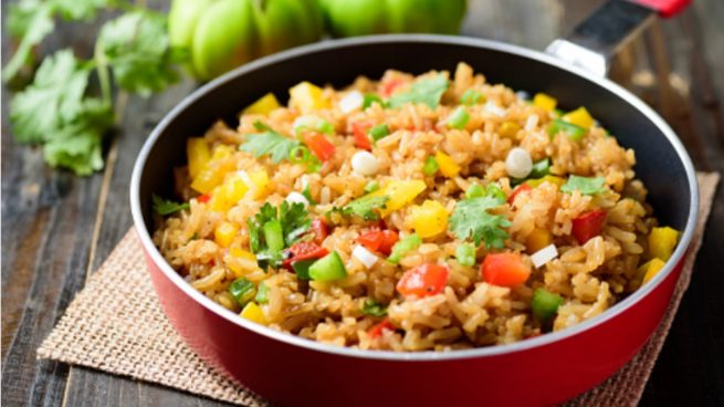  Arroz con verduras y jamón al microondas Arroz-con-verduras-655x368