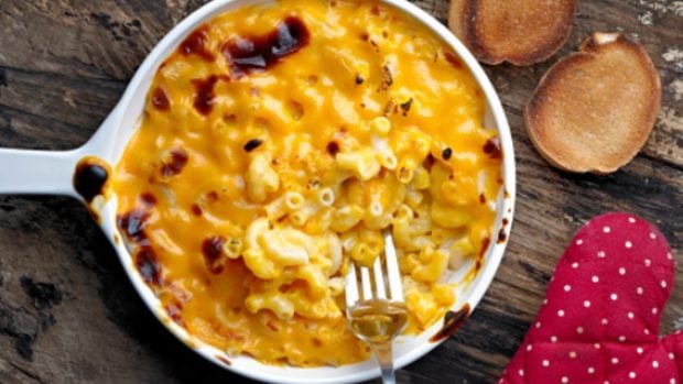 Receta de macarrones con queso veganos