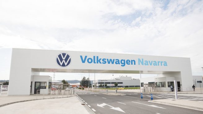 La planta de Volkswagen Navarra en Landaben