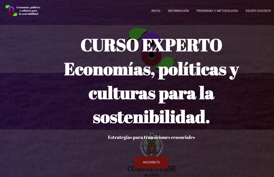 La Complutense autoriza a un ex líder de Podemos cursos por 1.300 € sobre «transiciones ecosociales»