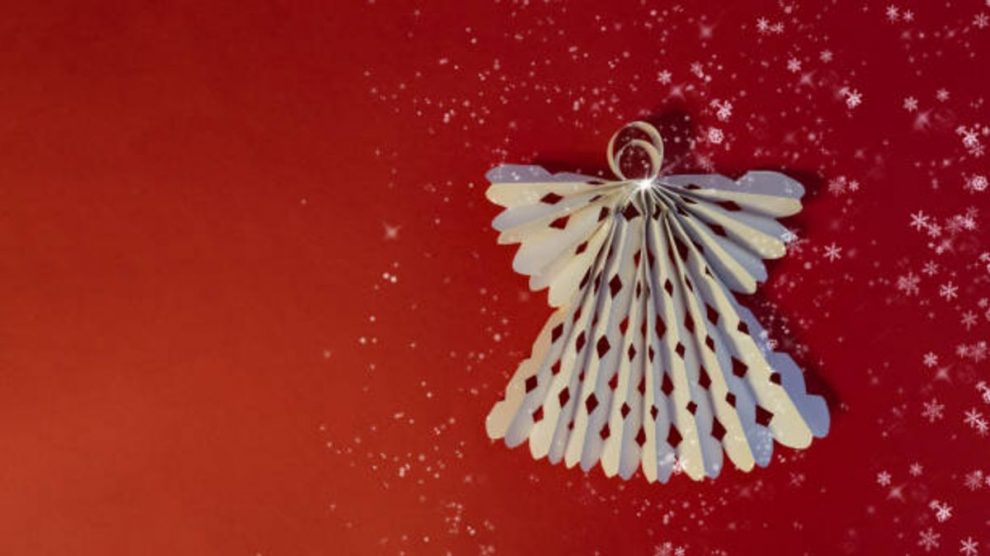 Pasos para hacer un ángel de Navidad con los niños