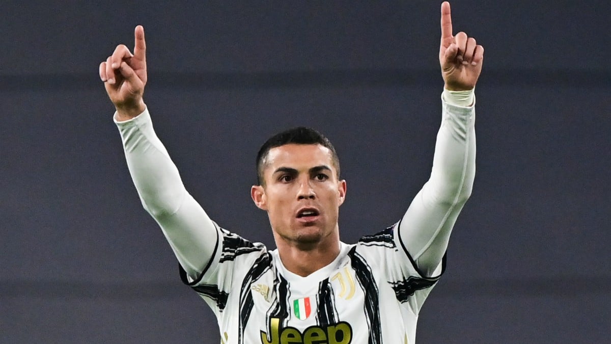 Cristiano celebra un gol con la Juventus. (AFP)