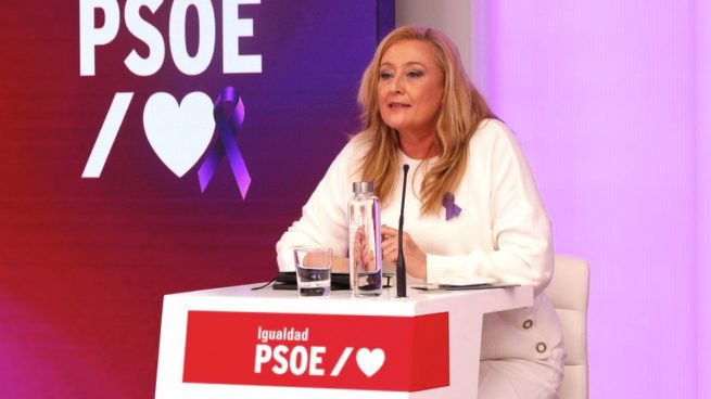 Elisa Beni en un acto del PSOE. (Foto: PSOE)