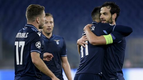 El Lazio venció al Zenit en Roma. (AFP)