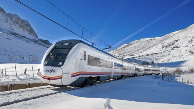 Renfe restableció el 75% de todos sus servicios apenas 24 h después de la gran nevada