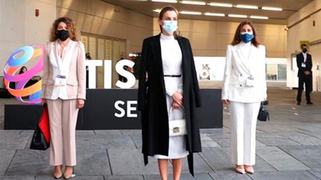 La Reina Letizia valora en Sevilla el «sacrificio» del turismo en la pandemia: «España nunca lo olvidará»