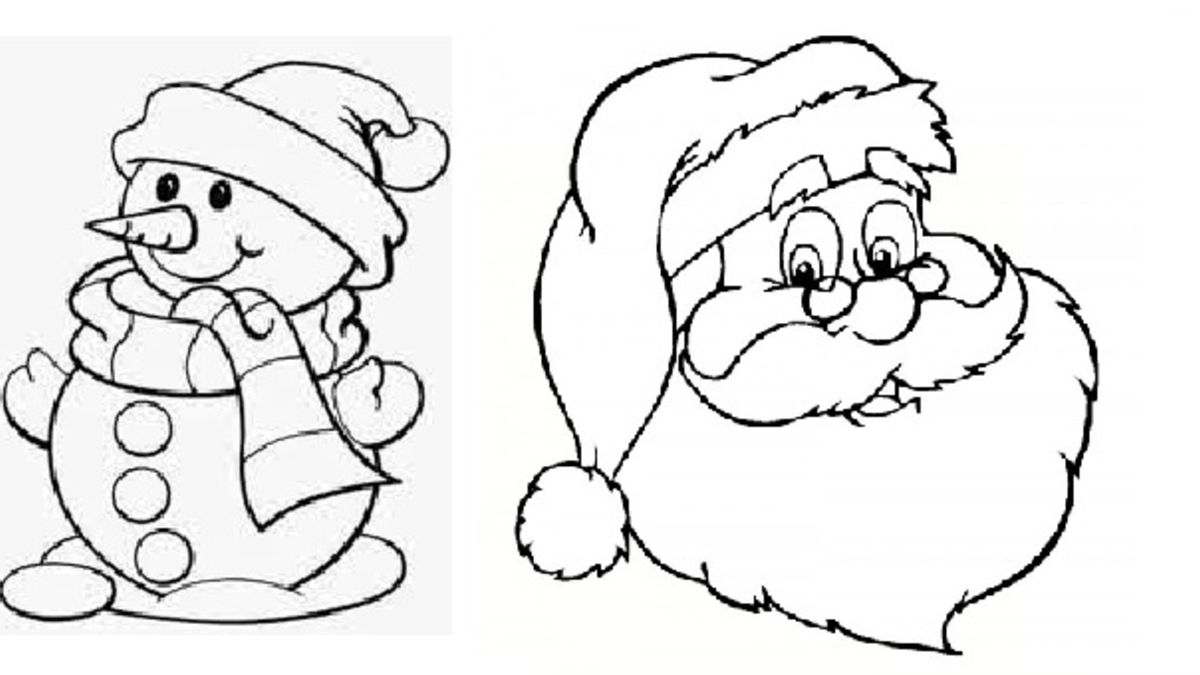 Dibujos Para Colorear De Navidad Para Niños 1077