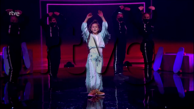 Eurovisión Junior: Soleá llenó el escenario con elementos urbanos y flamencos
