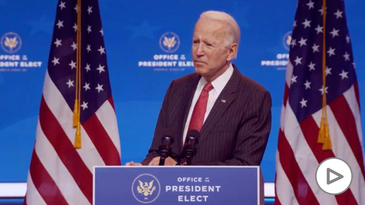 El presidente electo de Estados Unidos, Joe Biden. Foto: EP