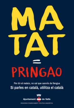 Un ayuntamiento de Tarragona enseña a los niños a insultar en catalán: «Carallot=Gilipollas»