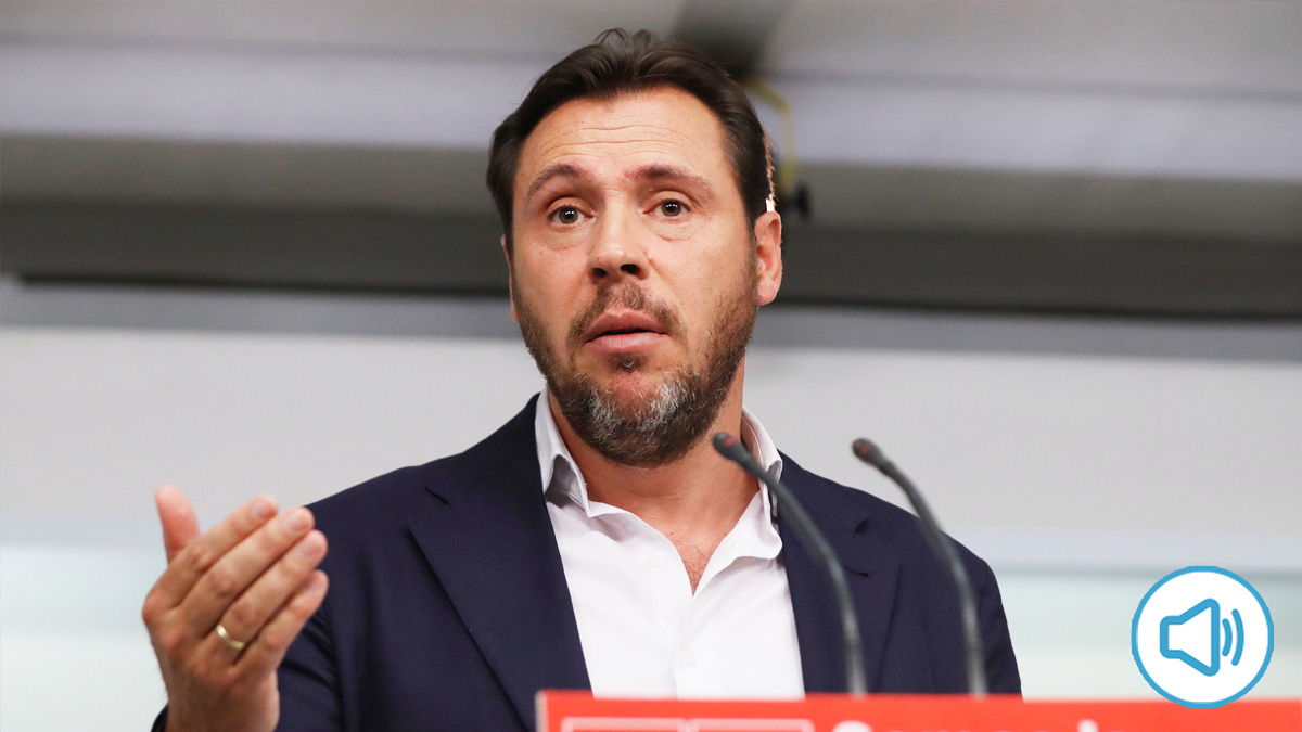 El alcalde de Valladolid y portavoz nacional del PSOE, Óscar Puente