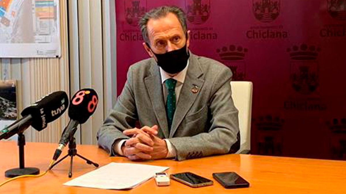 José María Román (PSOE), alcalde de Chiclana de la Frontera (Cádiz).