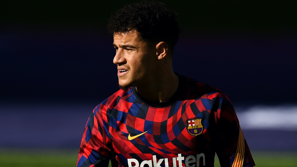 Philippe Coutinho, durante un partido con el Barcelona.