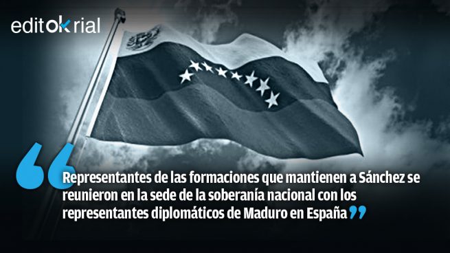 Los socios de Sánchez utilizan el Congreso para exaltar la narcodictadura venezolana