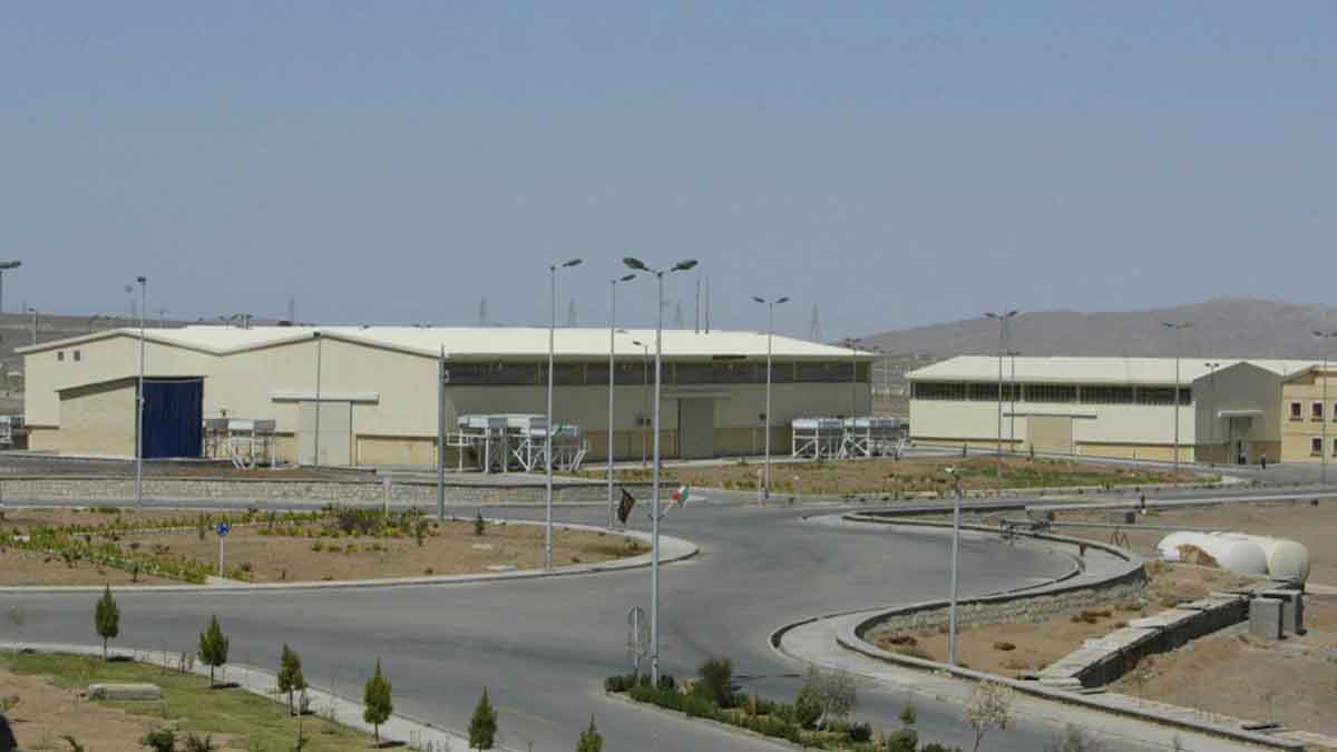 El centro de investigación nuclear de Natanz, a 270 kilómetros de la capital iraní. Foto: AFP