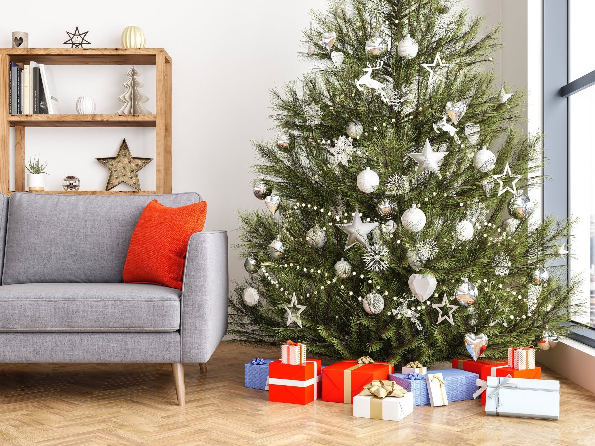 ideas de decoración para el árbol de Navidad