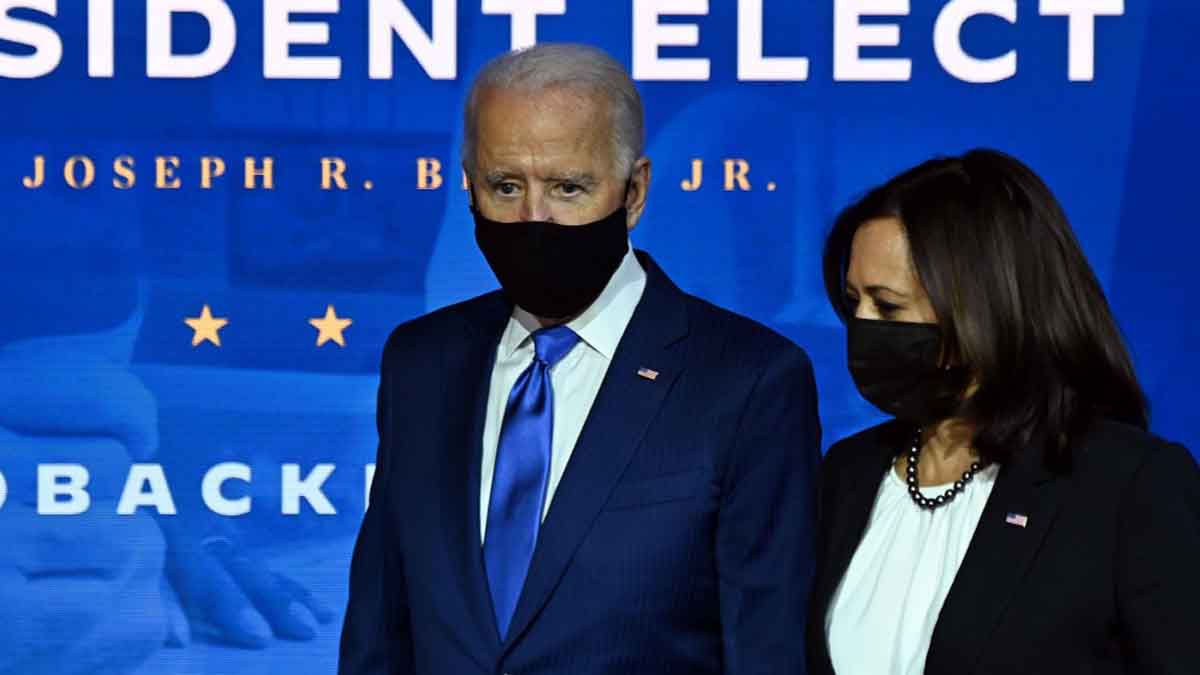 Joe Biden y Kamala Harris. Foto: AFP