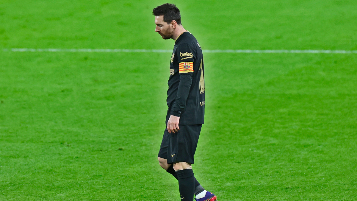Messi batió ante el Cádiz su récord de balones perdidos.