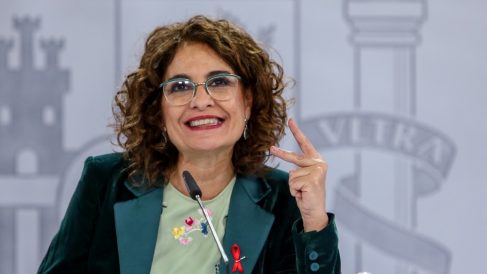 La ministra de Hacienda y Portavoz del Gobierno, María Jesús Montero.