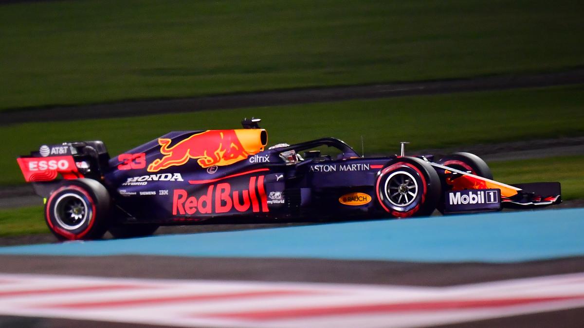 Max Verstappen en la sesión de clasificación del Gran Premio de Abu Dabi. (AFP)