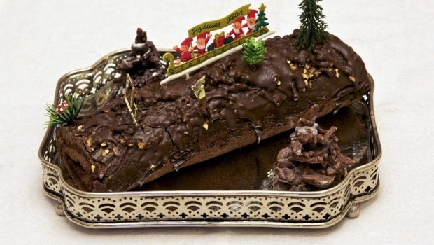 Postre Navidad chocolate