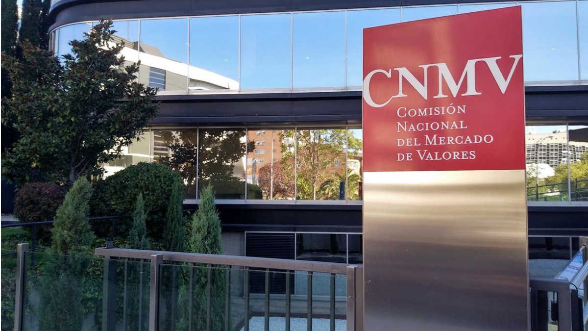 Fachada de la CNMV en Madrid.