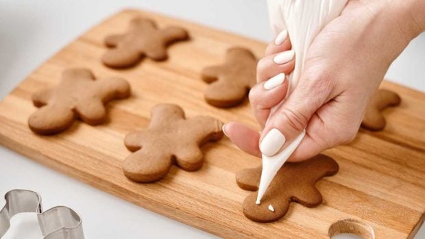 Rellenando galletas