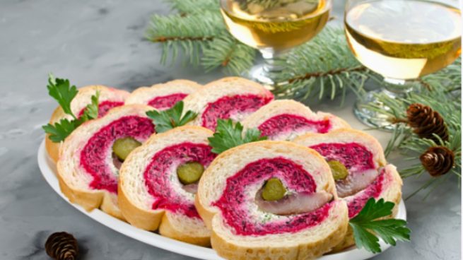 Recetas de rollitos de pan de molde para las cenas y comida de Navidad