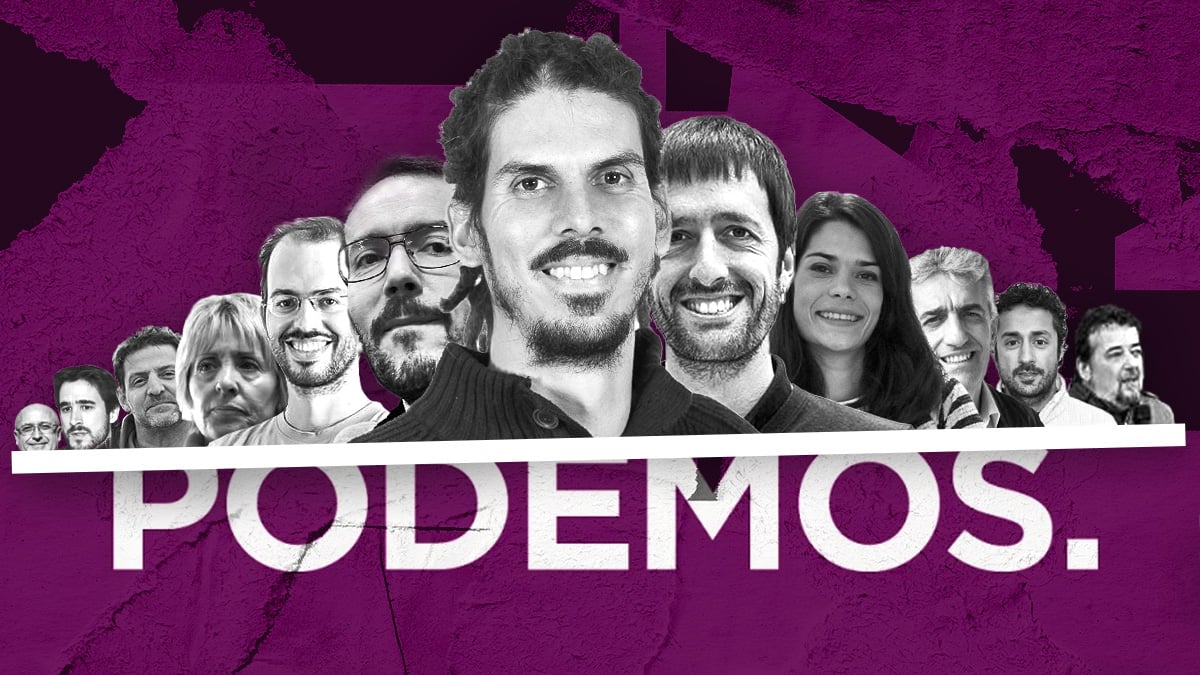 Todos los dirigentes de Podemos condenados o procesados.