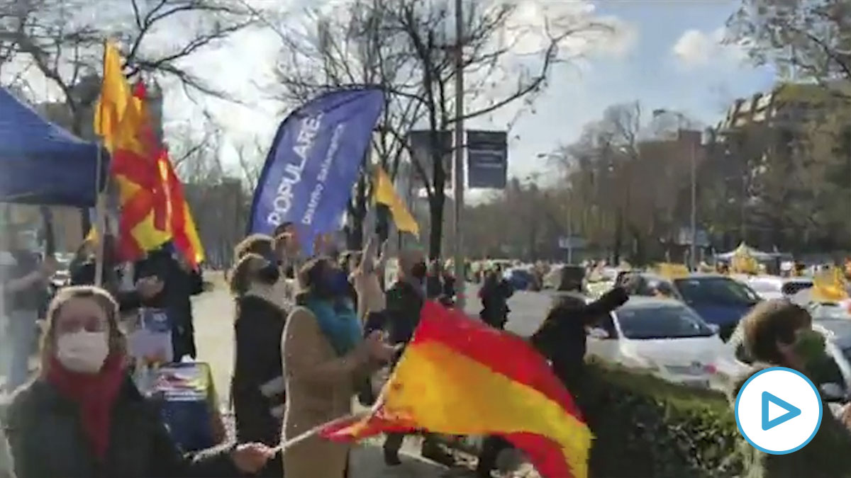 Manifestación de Más Plurales en Madrid contra la Ley Celaá