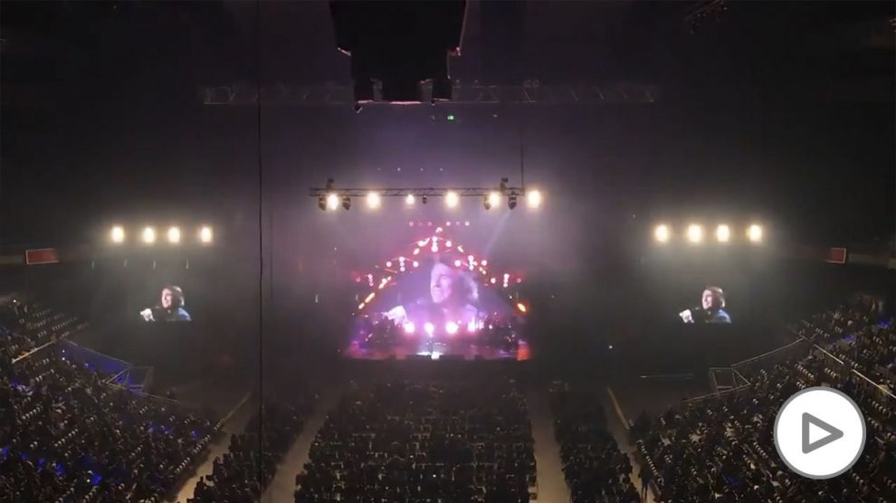 Concierto de anoche Raphael en el Wizink Center de Madrid.