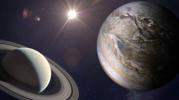 júpiter y saturno