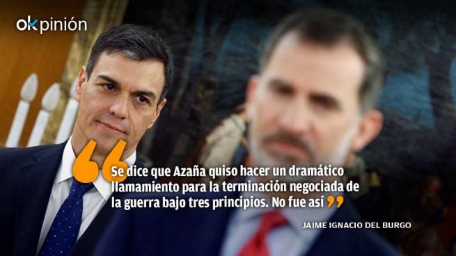 Azaña, Sánchez y Felipe VI