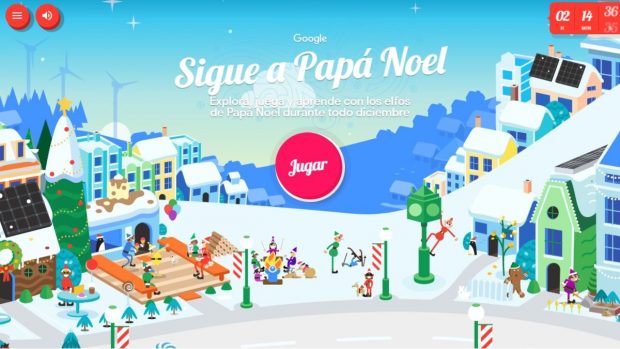 seguir viaje Papá Noel