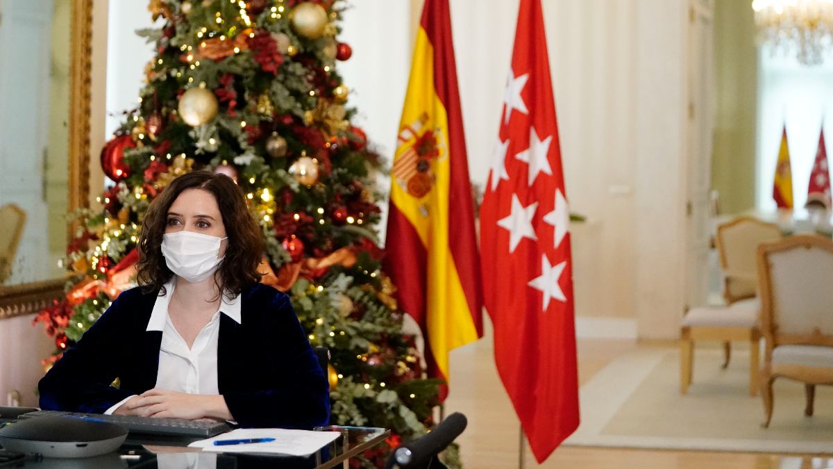 La presidenta de la Comunidad de Madrid, Isabel Díaz Ayuso. Foto: EP