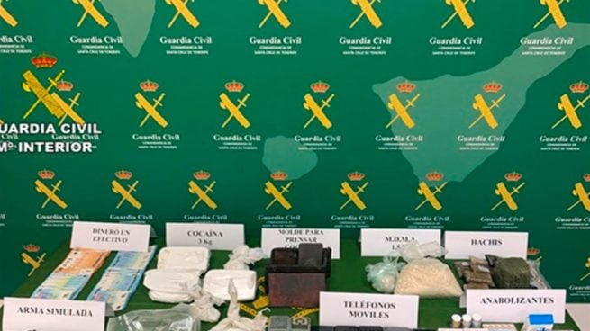 Desarticulada en Tenerife una organización dedicada al tráfico de drogas tras la detención de 18 personas