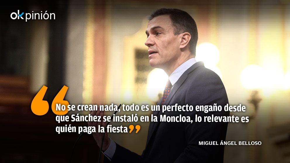 Sánchez no salva ni a los viejos, el que nos socorre es el BCE