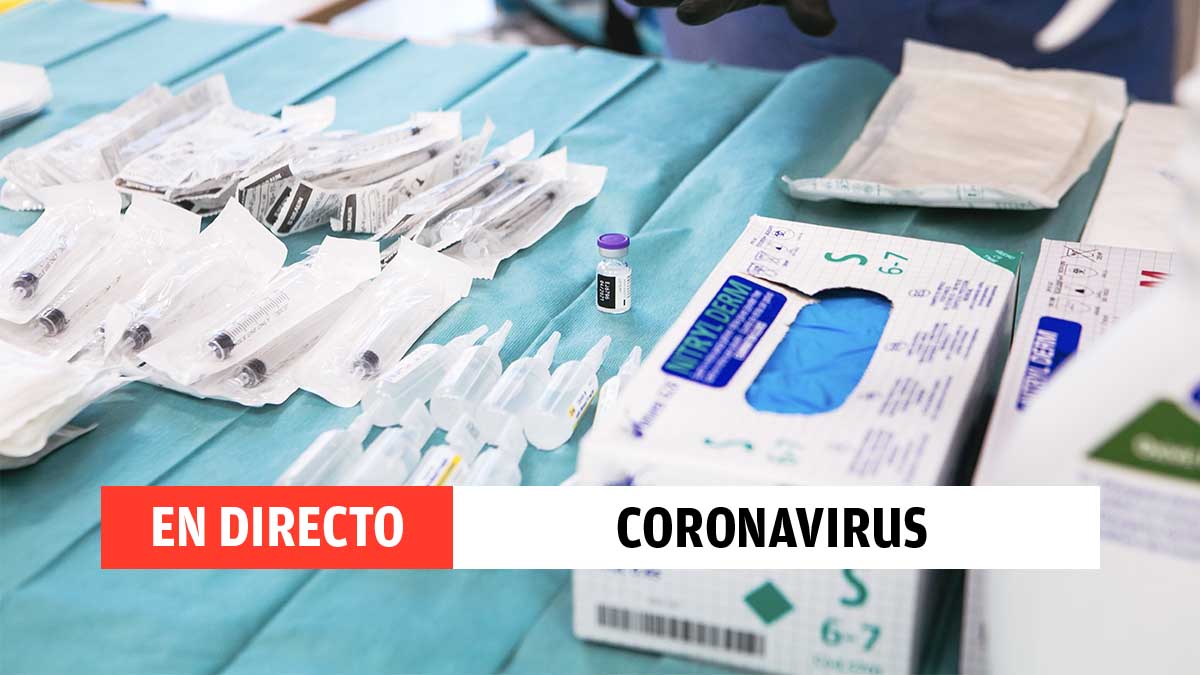 Directo sobre el coronavirus y la vacuna en España